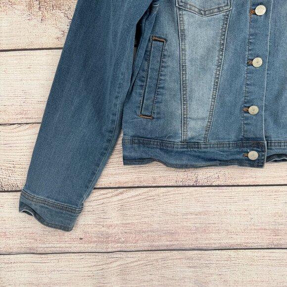 Ci Sono Stretch Denim Jacket Men's Size Large Blue Medium Wash‎ - Picture 5 of 11